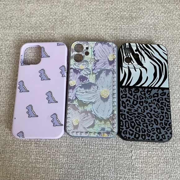 iPhone 12 Mini Phone Cases Purple - Picture 1 of 4